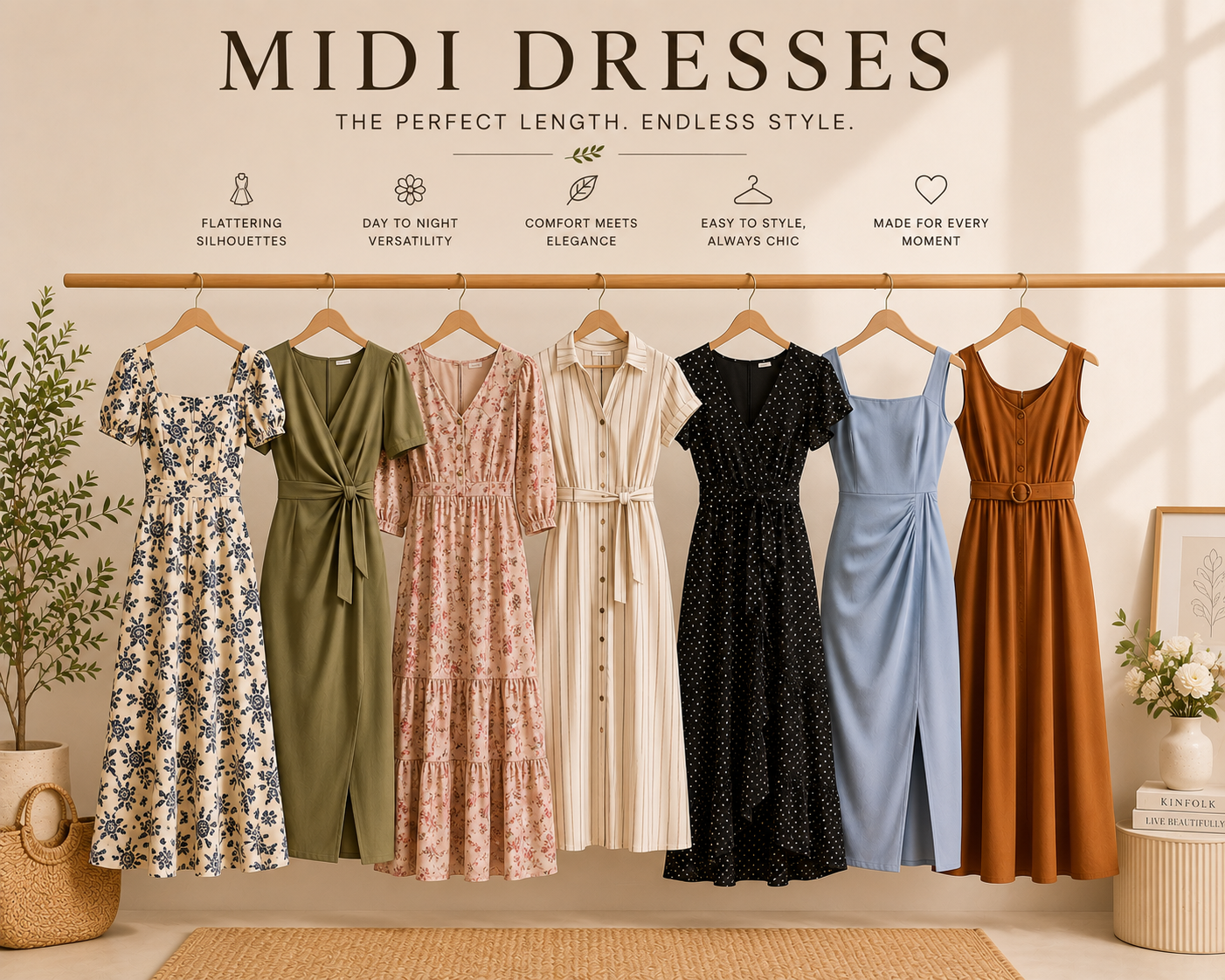 Midi Dresses