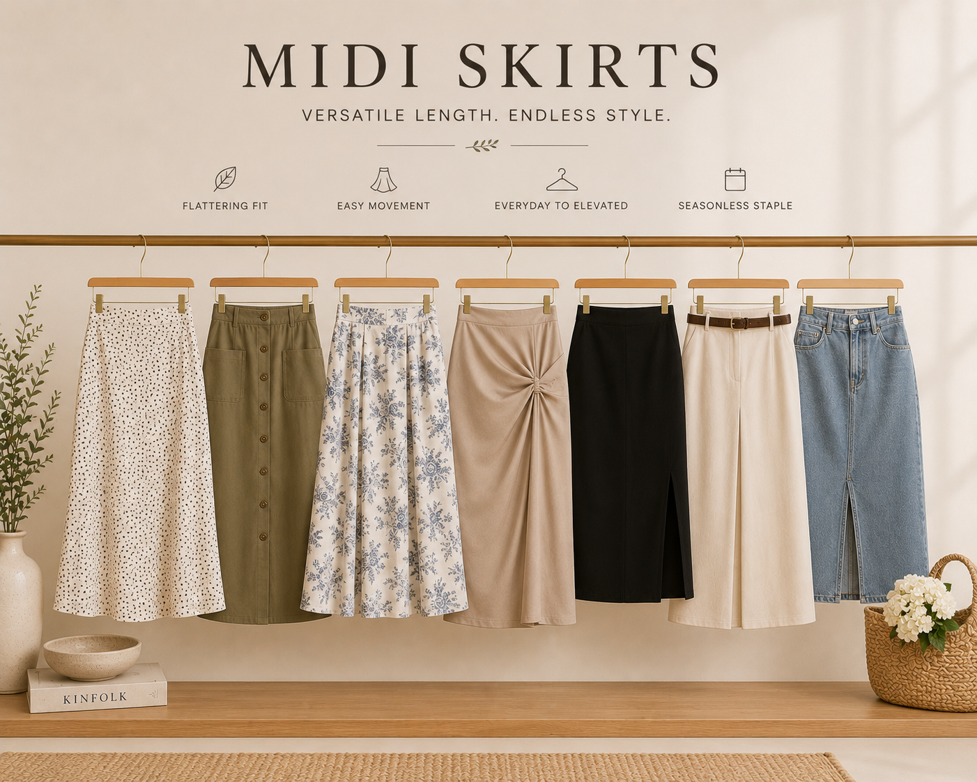 Midi Skirts