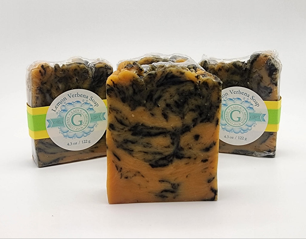 Lemon Verbena & Charcoal Spa Soap
