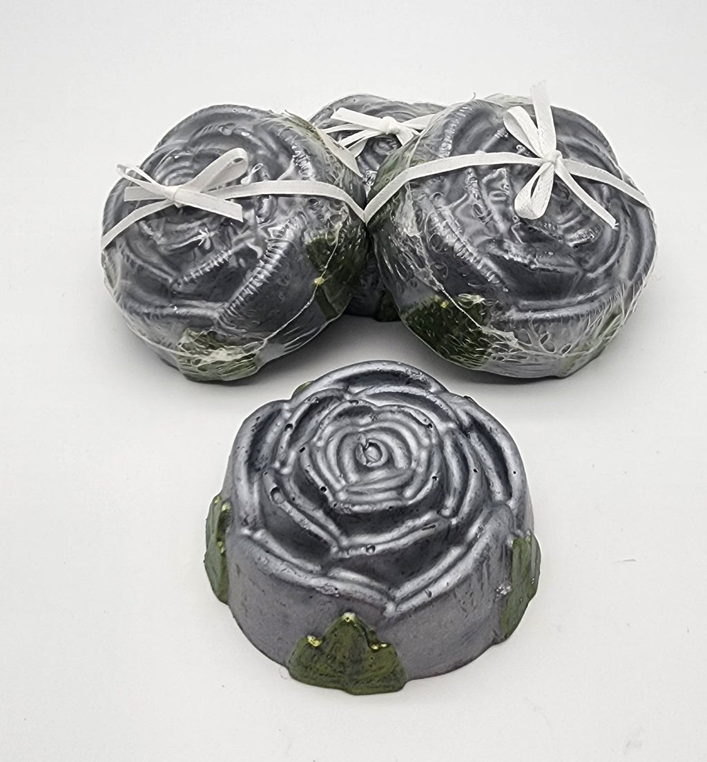 Moonlight Bloom Hard Bar Salt Rose Soap