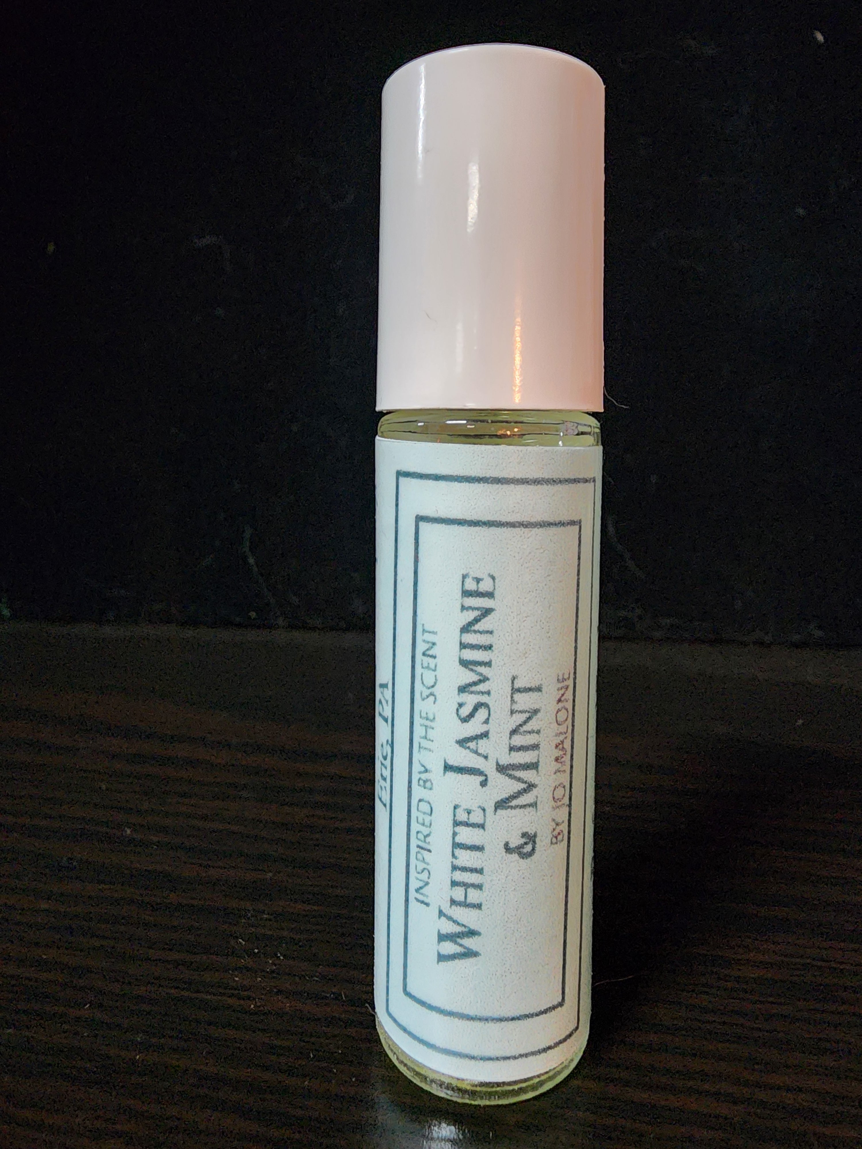 White Jasmine & Mint Perfume Oil Roller