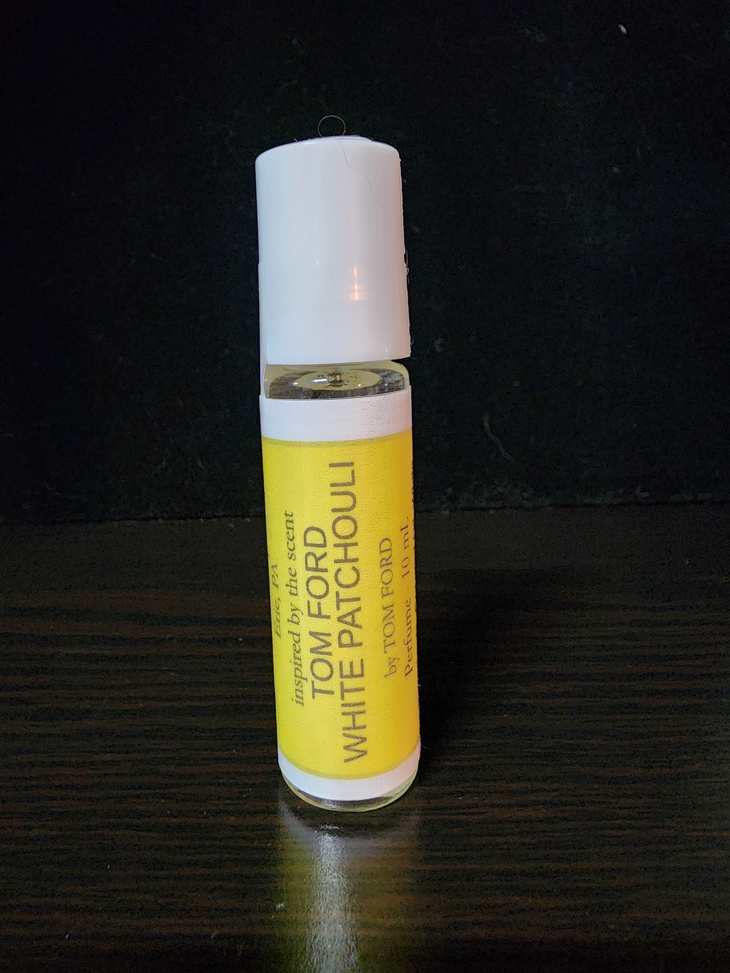 White Patchouli Perfume Oil Roller