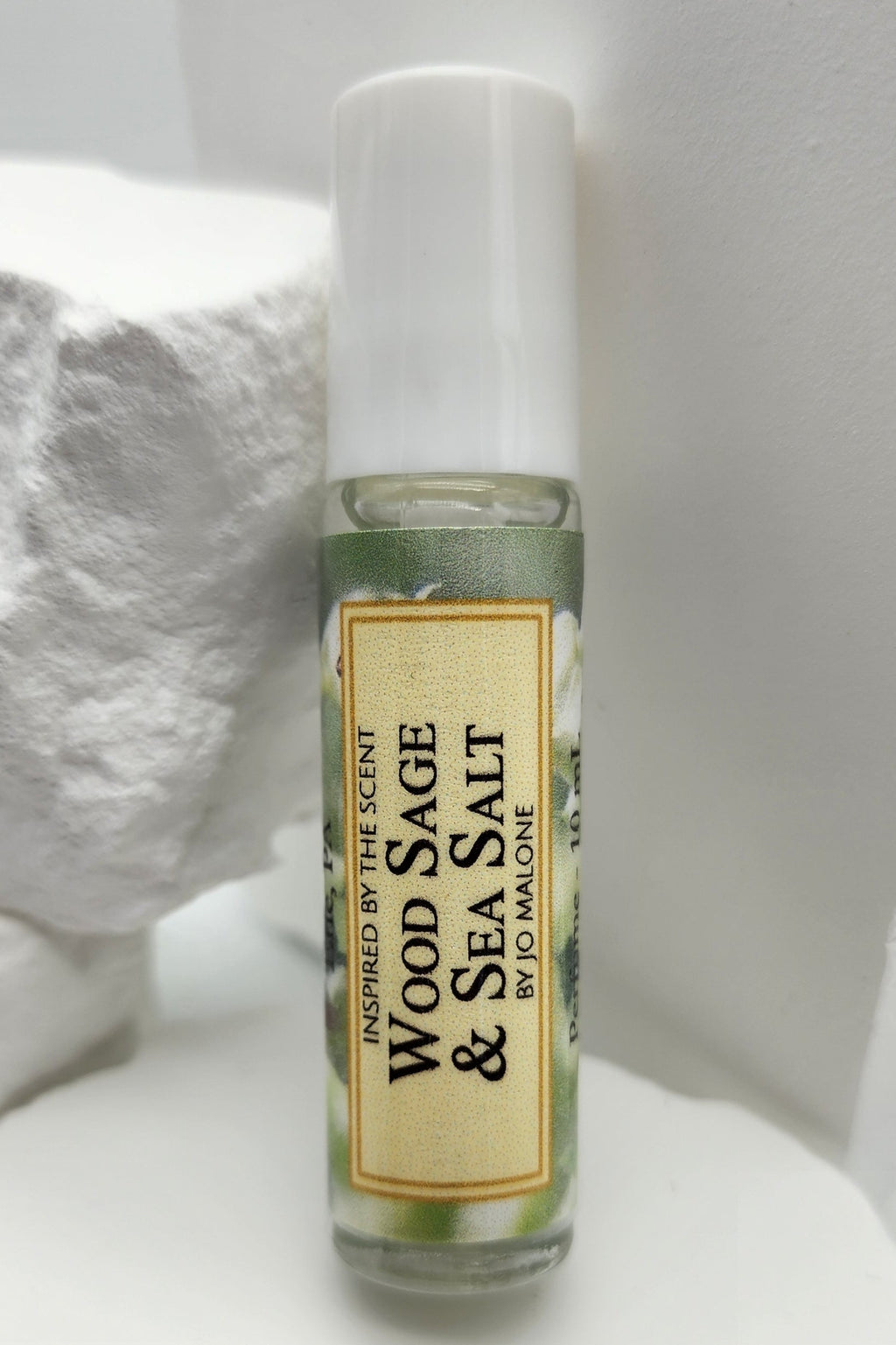 Aceite perfumado en roll-on de salvia y sal marina