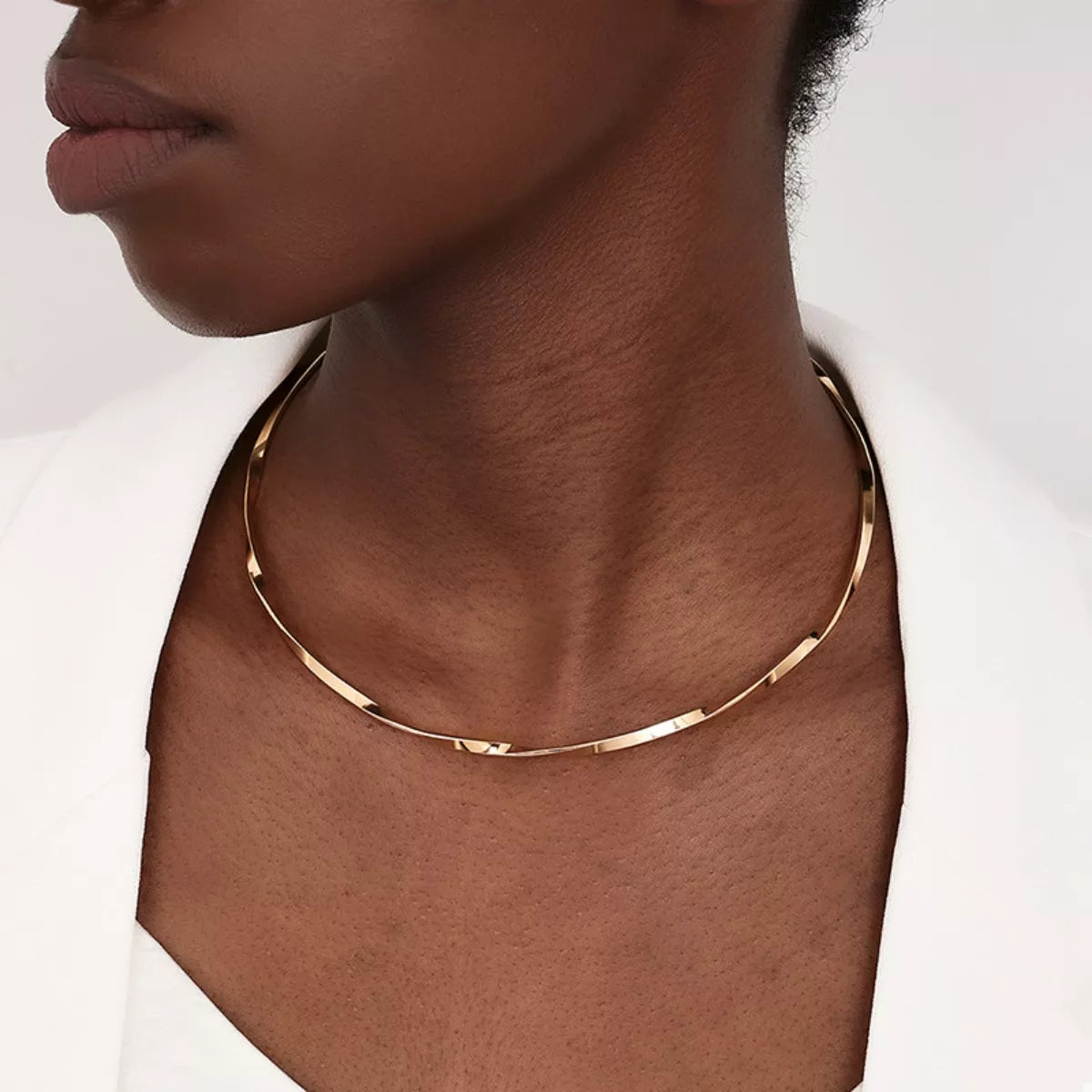 18K Gold-Plated Minimalist Necklace