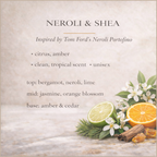 Neroli Shea Solid Lotion Bar | Deeply Nourishing Solid Moisturizer