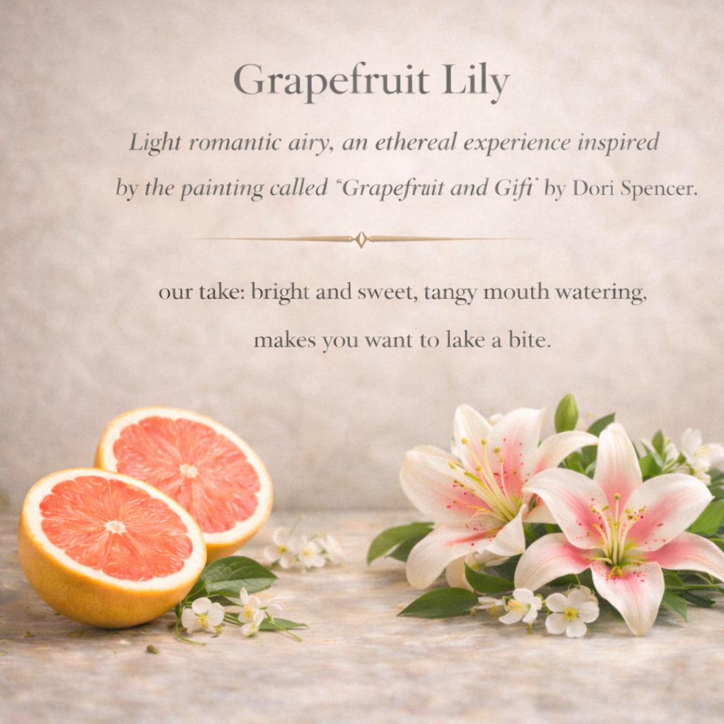 Jabón de pomelo, lirio y rosa mosqueta para el cuidado de la piel