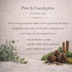 Pine & Eucalyptus Roller Perfume | Fresh Evergreen Fragrance Oil