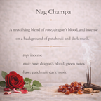 Nag Champa Roller Perfume | Smoky Incense Perfume Oil