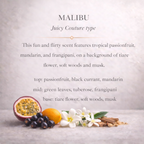 Malibu Roller Perfume | Tropical Passionfruit Fragrance
