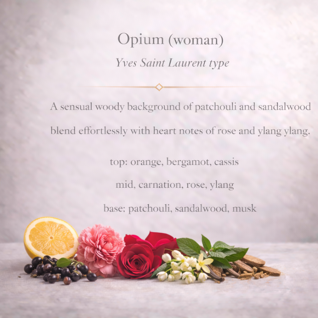 Opium Woman Roller Perfume | Spiced Amber Floral Perfume Oil