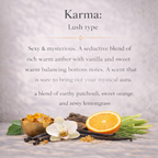 Karma Roller Perfume | Earthy Citrus Patchouli Perfume Oil
