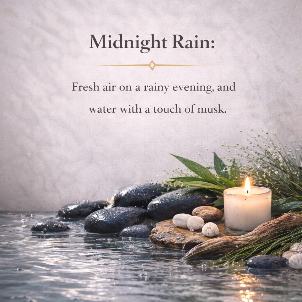 Midnight Rain Roller Perfume | Dark Fresh Roller Perfume