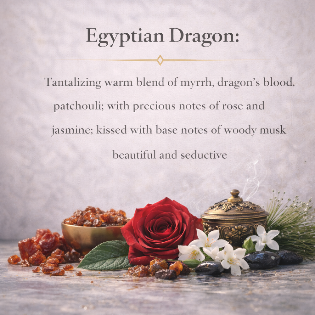 Egyptian Dragon Roller Perfume | Smoky Resinous Perfume Oil