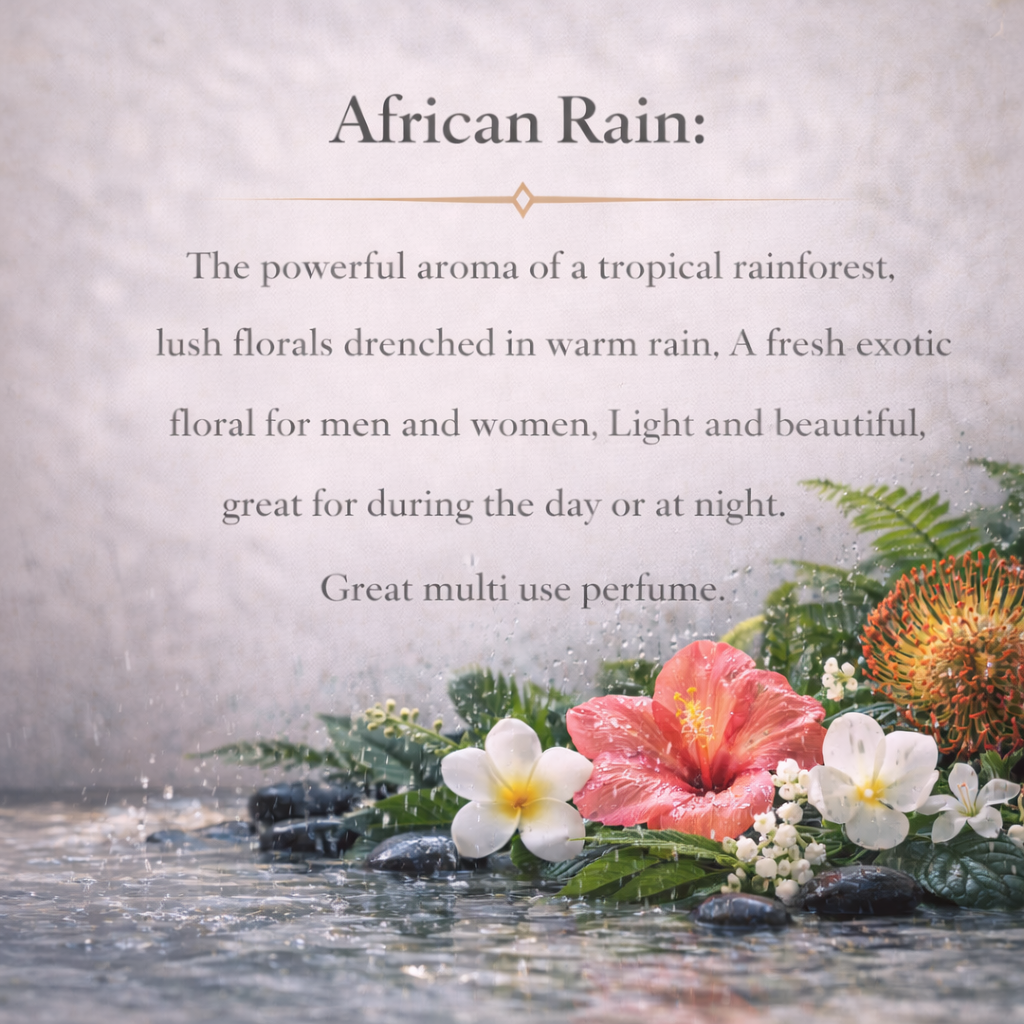 African Rain Roller Perfume | Earthy Fresh Roller Perfume