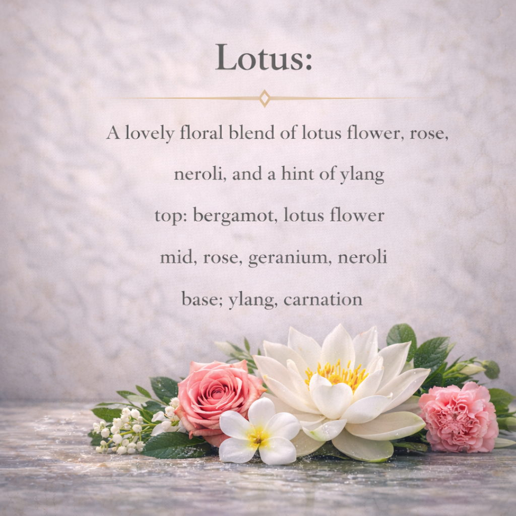 Lotus Perfume Oil Roller