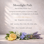 Moonlight Bloom Hard Bar Salt Rose Soap