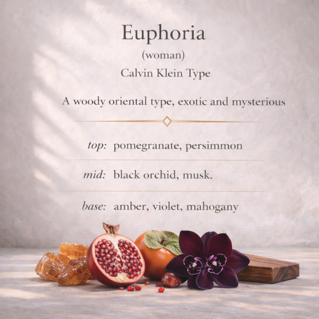 Euphoria Women Roller Perfume | Sensual Amber Floral Perfume Oil