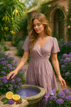 Aceite perfumado en roll-on de flor de violeta
