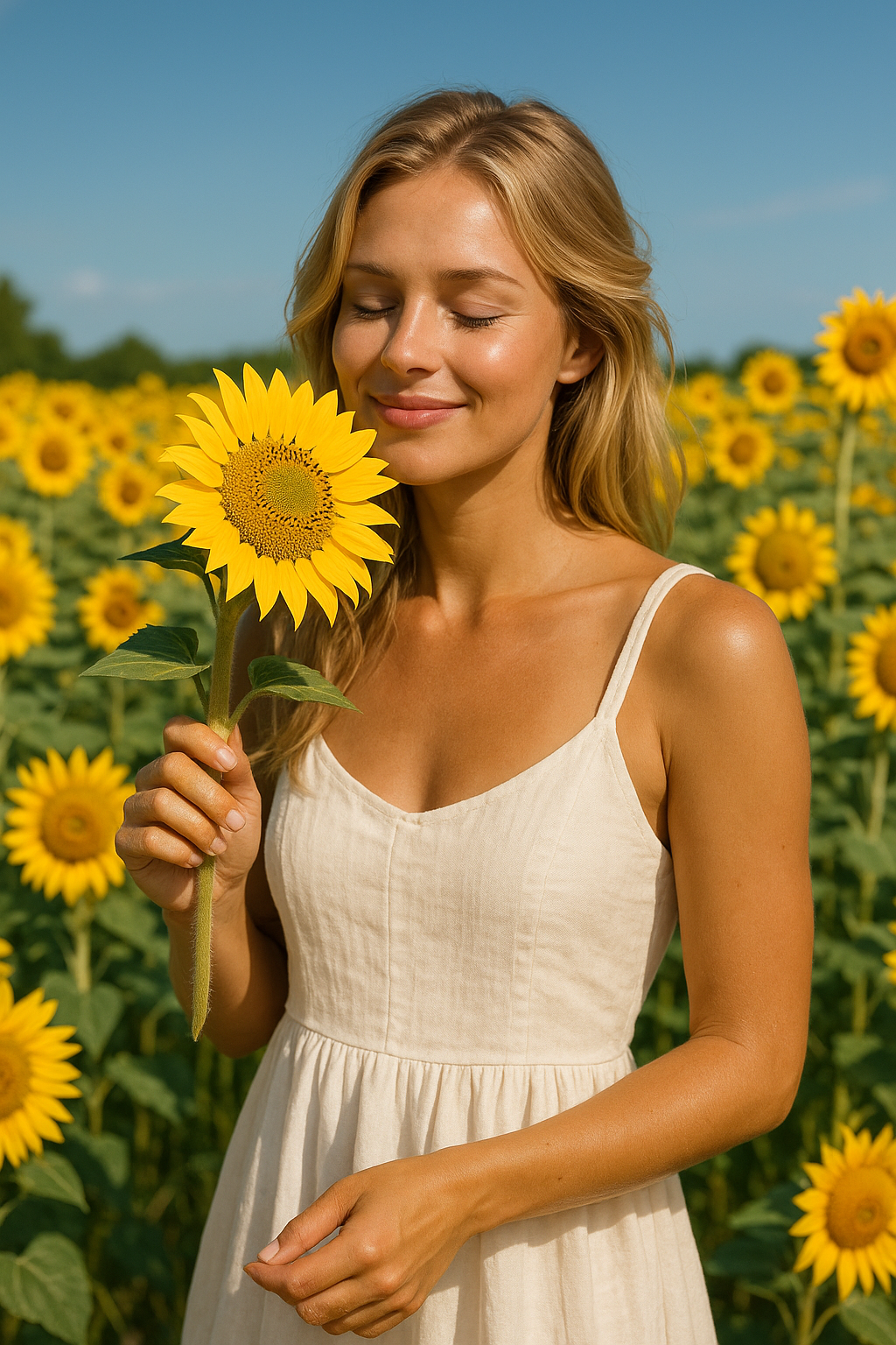 Sunflower Perfume Roller