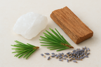 Jabón terapéutico para la piel de lavanda y cedro