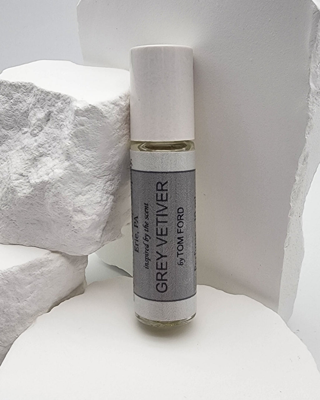 Grey Vetiver Roller Perfume | Vetiver Cologne Roller Oil