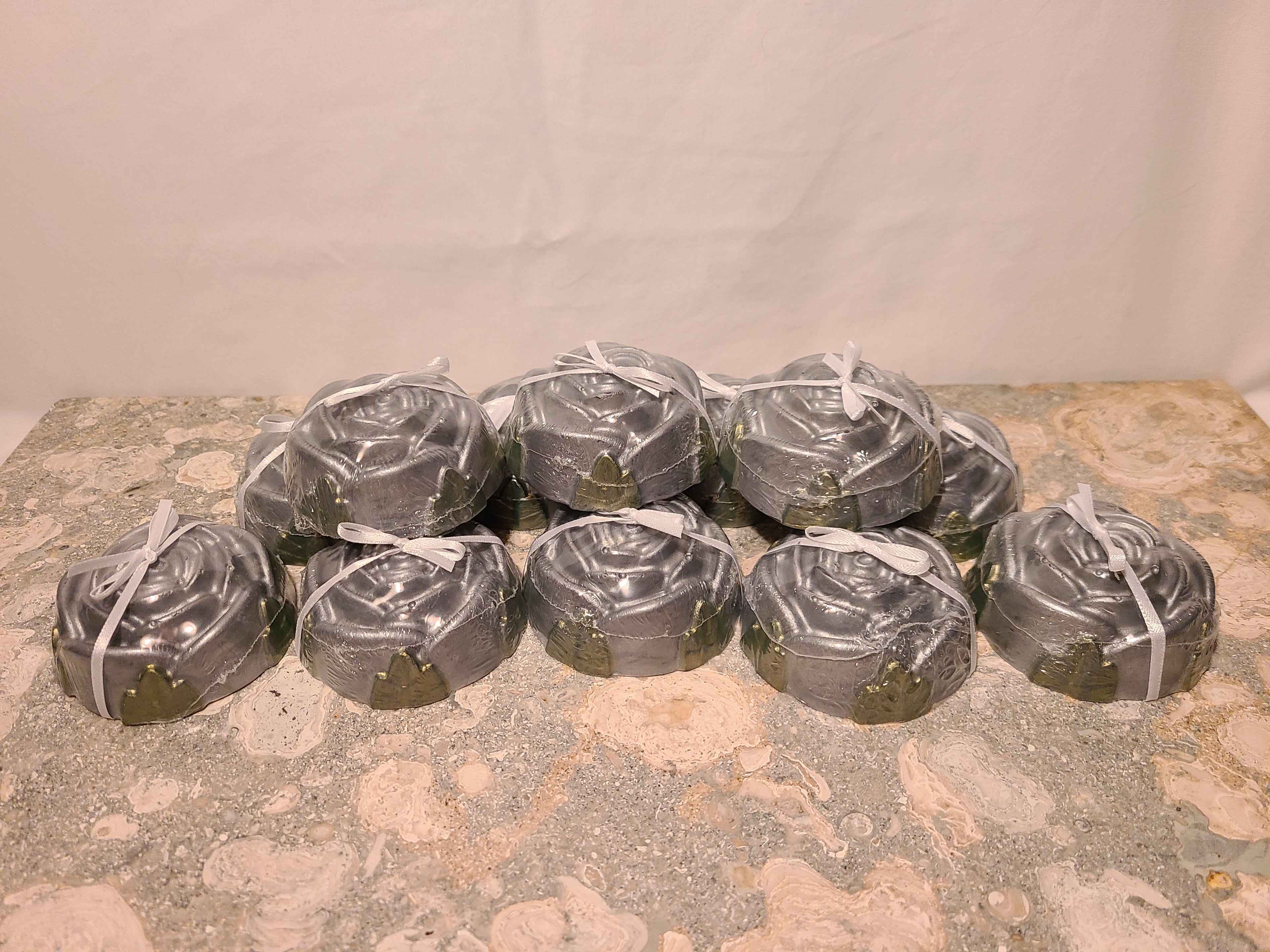 Moonlight Bloom Hard Bar Salt Rose Soap