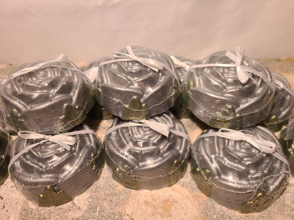 Moonlight Bloom Hard Bar Salt Rose Soap