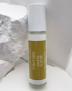 Roll-on de aceite perfumado de gamuza blanca